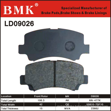 Environment Friendly Brake Pads (D9026)